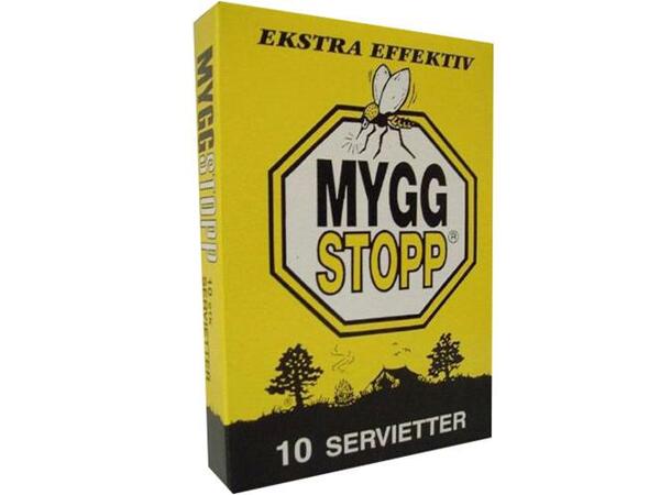 Myggstopp Servietter Servietter - 10stk 